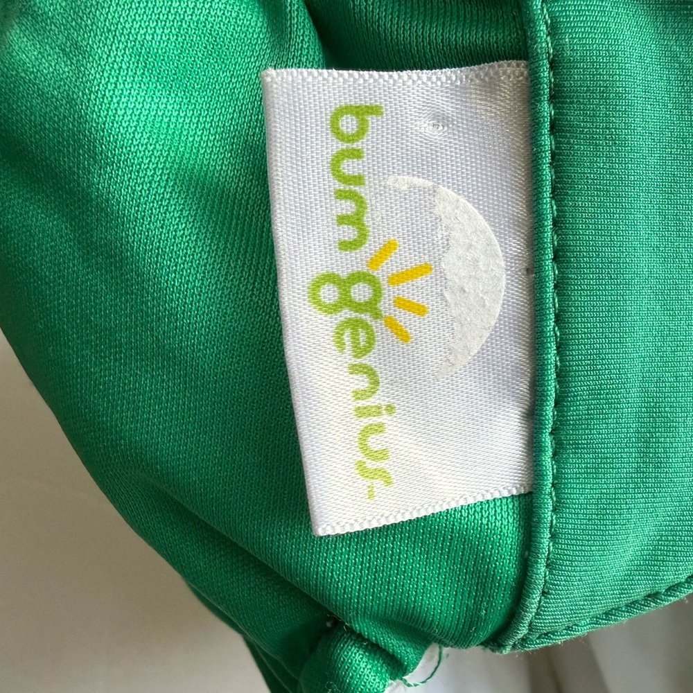 BumGenius Green One Size Cloth Diaper - Picture 2 of 6